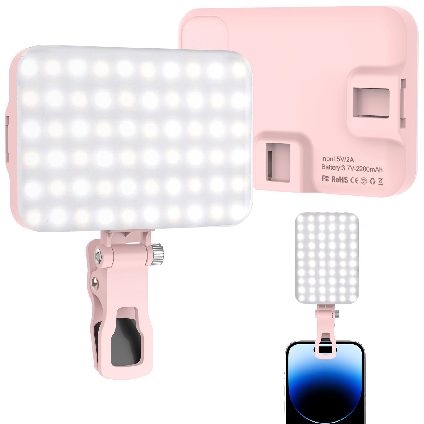 LED Selfie Light Mobile Phone