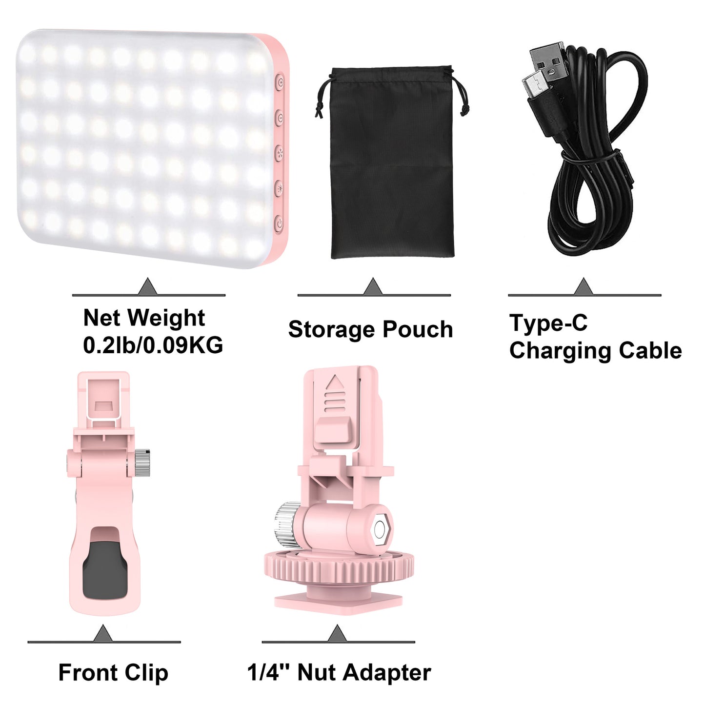 LED Selfie Light Mobile Phone